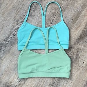 Lululemon Flow Y Nulu sports bras size 4